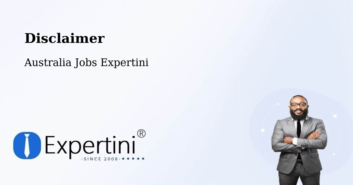 Disclaimer – Oak Park - Australia Jobs Expertini