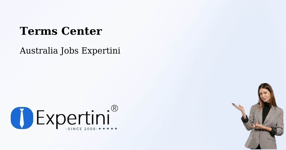 Terms of Service – Oak Park - Australia Jobs Expertini